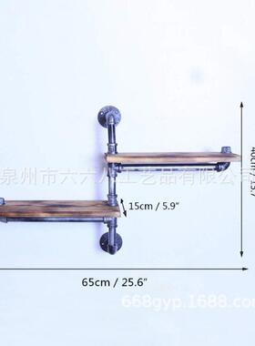 创店意墙壁收纳架置物置架厨LUI房厅搁板架托架酒架墙上物架壁餐