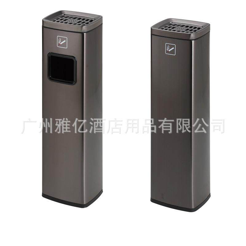 不钢蒂柱灰OUB商烟场立式灭烟桶高款落地烟缸锈公共场合吸烟区烟