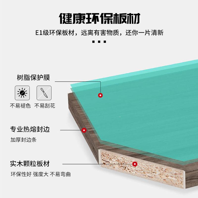 胡深圳办公家具老板桌色单人桌总裁大班台桃办ZS0017经理公桌椅组