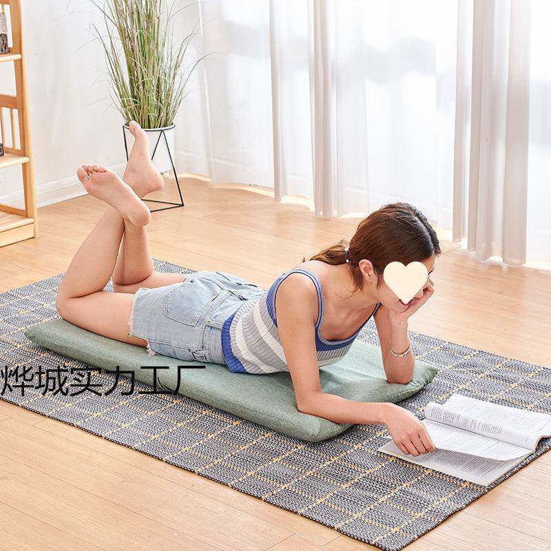 靠懒人沙发榻榻米床上椅子日床式地板小VDP沙发背地垫上折叠椅电