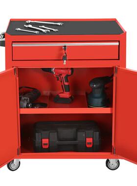 工具柜工具工箱置物推车台作纹身汽车间用76459铁皮桌面修柜子