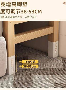 实木婴儿拼接床加单宽带护栏床男孩女孩床73336边床儿童人拼接大