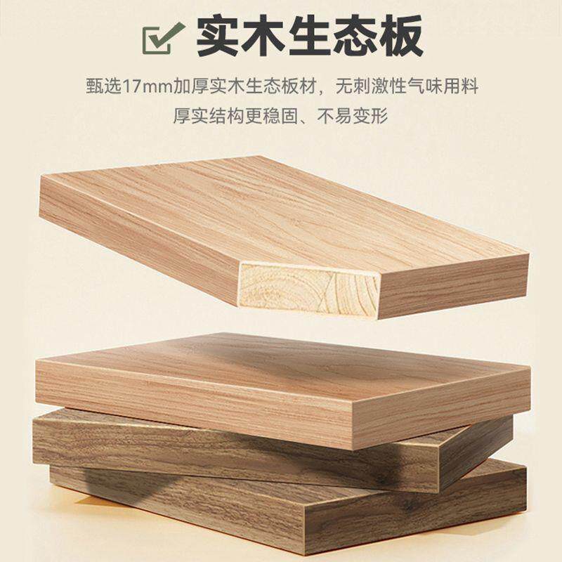 实木餐边柜柜家用客厅储物柜餐680343厅橱物中古风防加高潮加厚环