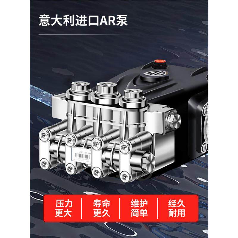 高温高压清洗机220V大功柴油热水54907除油污场洗工车机大功率养