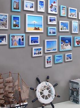 简约装客片墙饰27504创意欧式照相框挂墙组合相片墙厅卧室背景展