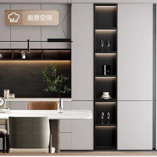 不锈钢入式龛卫生间浴室电视柜金属隔板置家嵌物架82673轻奢壁成