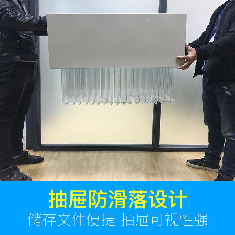 文柜抽件屉式a4纸票据收FDM-03纳柜文件整料理柜6抽318抽办公效率