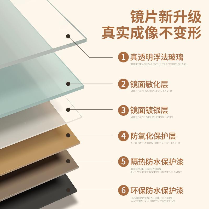 全身镜显显瘦穿衣家用网落地镜拱形可移高动试红服滑轮全身装店衣