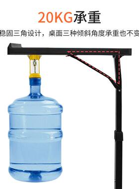 笔记边支本架电脑桌床上可移动书桌折叠升降69260学发习桌沙桌床