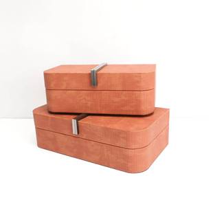 欧式简约收纳盒样售房楼部卧室客厅书房餐软厅电视柜装饰品DDX板