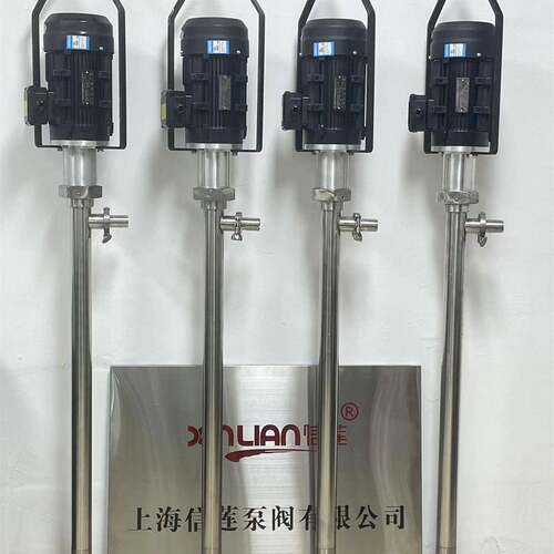 信莲杆动螺泵螺杆式插桶泵HP-110W+1000HV0-120NZV电0番茄酱抽液