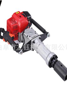 汽油基地打桩机-650650型提式方管打手桩机小型便携式葡架打桩萄