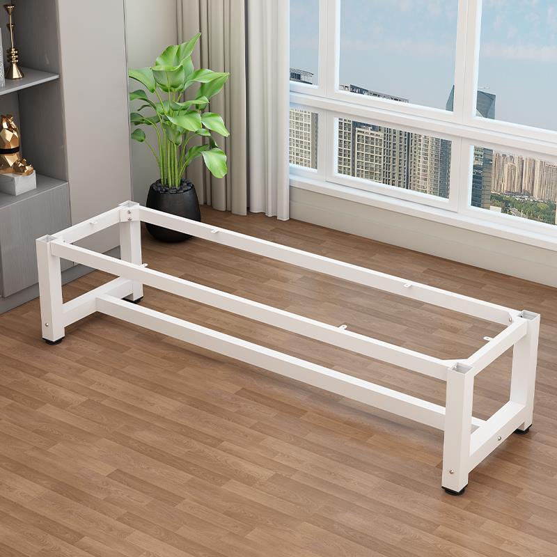 凳腿桌脚支座架铁艺餐JVE子桌长条板凳电桌茶几底架子定脑制岩板
