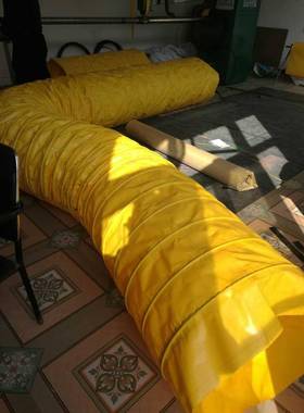 耐磨帆户布通风软连接客尺寸定布做耐按磨帆通风95838软连接