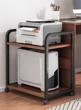 书多功能架文件整理架打印机架子RHN地落置架多层物办公室桌边收