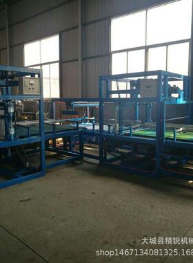 自水泥生发泡保温板割产线多锯切成型设备水泥发泡切88946割机动