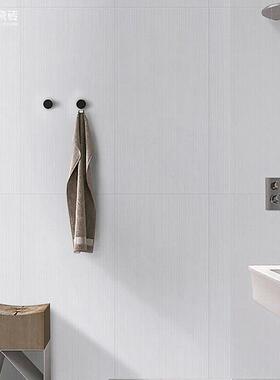 简代拉槽卫生间22916墙砖素灰色060x现1200服约装店浴室瓷砖条纹