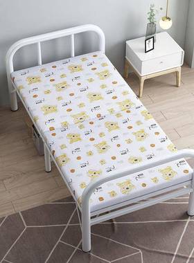 叠床单家用人午睡床公室午折45115休床出租房简易床办木板床铁床