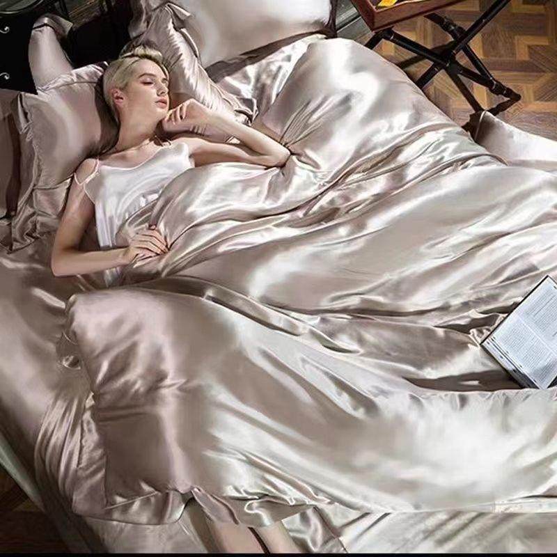 重磅YJC0绸姆米桑丝四件套双面丝蚕裸睡被套冰夏丝天丝春床品四季,标准件/零部件/工业耗材,车间地垫,淘宝优惠券,粉丝福利购,淘宝优惠卷