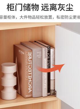 书桌书架柜书一体桌子GQY家用学生学习写字卧式办公桌室工作台电