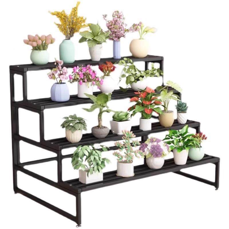 FWD花架物户外庭外院铁艺置阳台室盆栽置物架多层落地花子架包邮