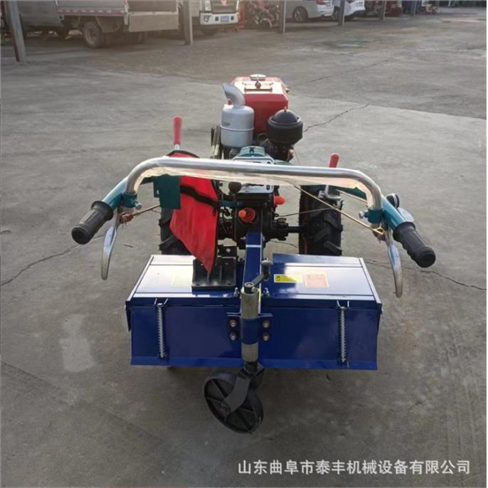 出口12机马力SCF扶拖拉机可加电启动农用旋机犁地手手扶拉货耕拖