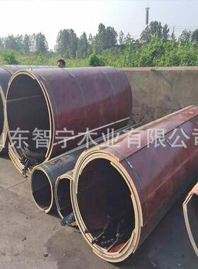 圆柱模板弧模25593板厂家直供圆筑木模板周转木次数高定型建模板