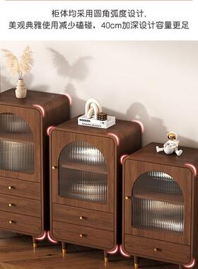 床复古餐边矮斗柜卧室客厅靠墙尾收纳电视中柜74223旁沙五发置物