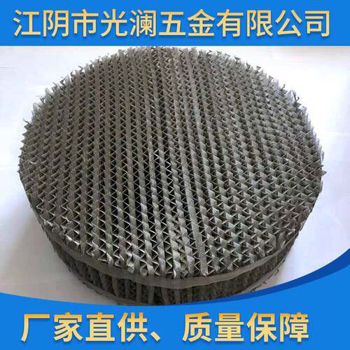 供应优质不锈钢丝网填料波纹填料丝网波纹填料BX