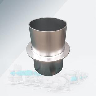 A型穿墙刚性防水套管不锈钢钢性套管止水翼环柔性污水处理厂DN300