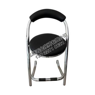 游戏机红黑色靠背座椅电玩城游戏厅椅子餐厅不锈钢凳子