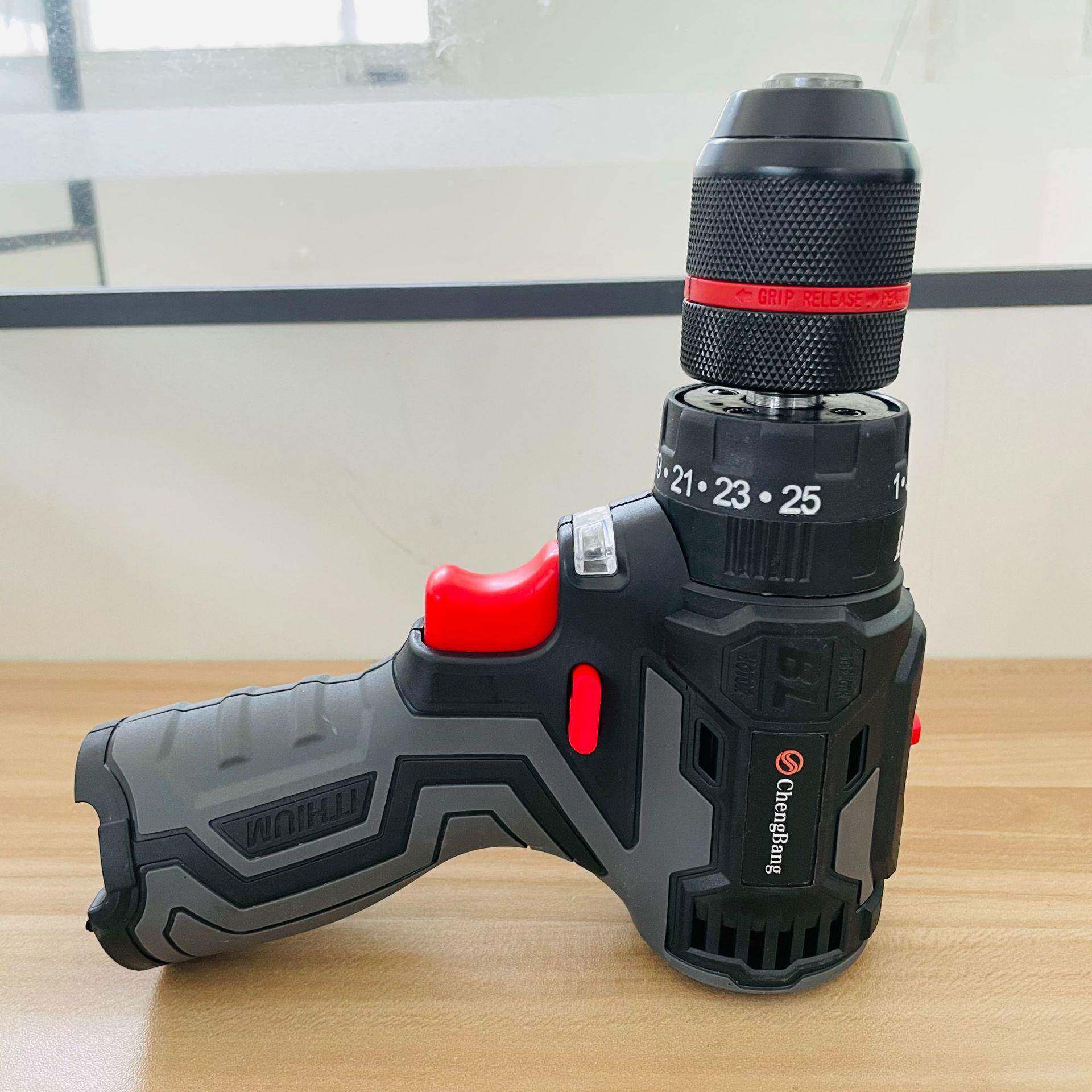 配件黑色锂电无刷手电钻裸机(冲击13毫米夹头)