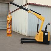 聚用拓一字型真空璃吸机WYE电动吸盘于玻吊璃玻幕墙安装