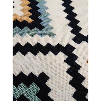 湛蓝织绣地垫垫门垫进门卧子家代用入户门美式现室tb-91210脚垫门