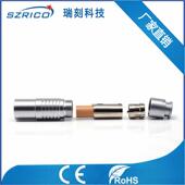 BBN自锁连拔插直式 圆形插头8PN浮动I母座环耐高温电保子元 器件信