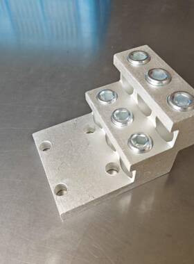 铜孔铝接线端子75接0MCM线鼻排WQC软六连接