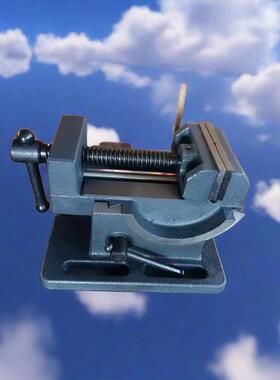 可作倾斜导式台钻专用-90度小台钳夹62807具3杆寸04寸可调角度工台