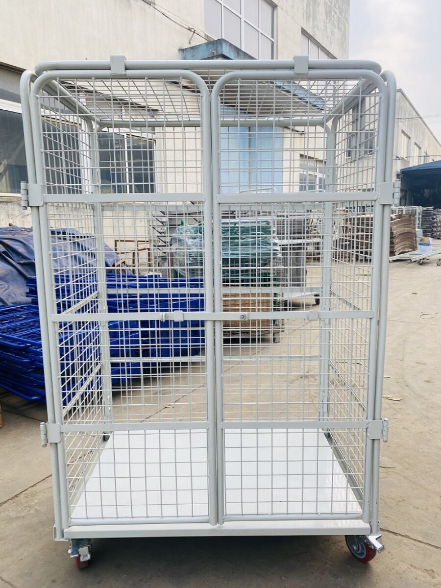 折叠移动仓储物流手推车