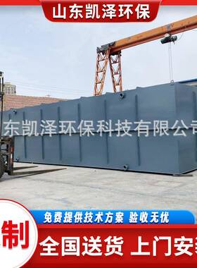地埋式一宰体化污水处理设备屠APO养殖厂小污水处理装区废水处理