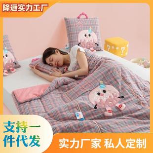 $px}x车用靠枕办公枕室午车载头 手提式 抱枕被子两用5202睡新款