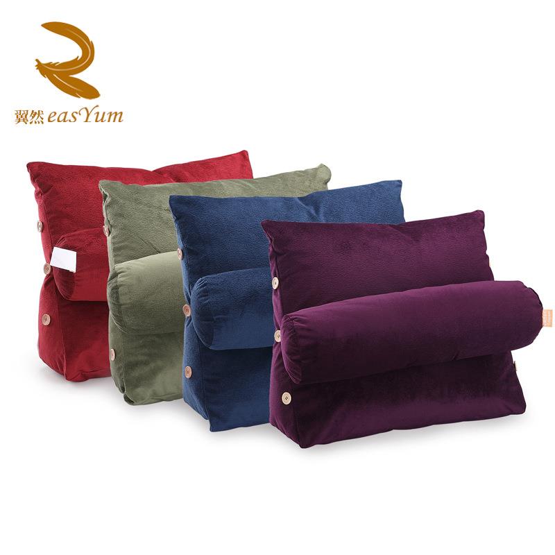 沙发靠垫抱枕办三角靠靠床垫头大枕RDYR-000车用公室用睡觉靠枕