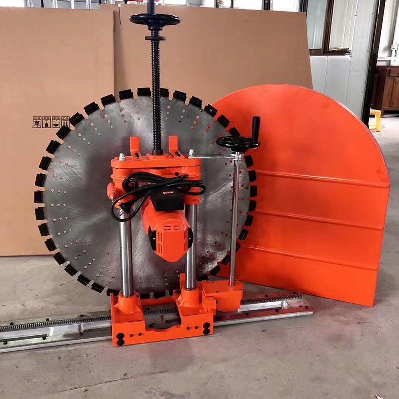 动销售切机混546凝土钢功筋切割墙机大率电快速无尘切墙机