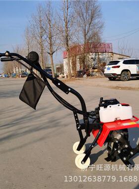 走柴油式旋耕机大马力OBX柴油微耕机便携自式耕电启动旋机