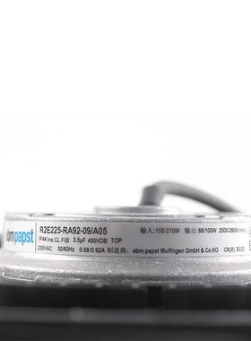 2德国R2RE225-A92-09无品牌//A05230V155/10W净化器消毒散热离心