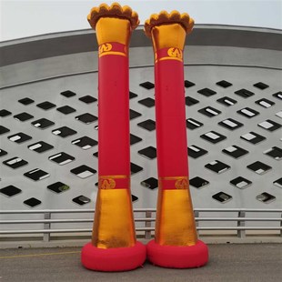气模团结柱充气柱子拱门火龙灯笼绣球柱开业柱子彩门广告庆典立柱