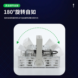 亚明led透镜塔吊灯建筑之星大功率户外工地投光灯1000W2000W防水