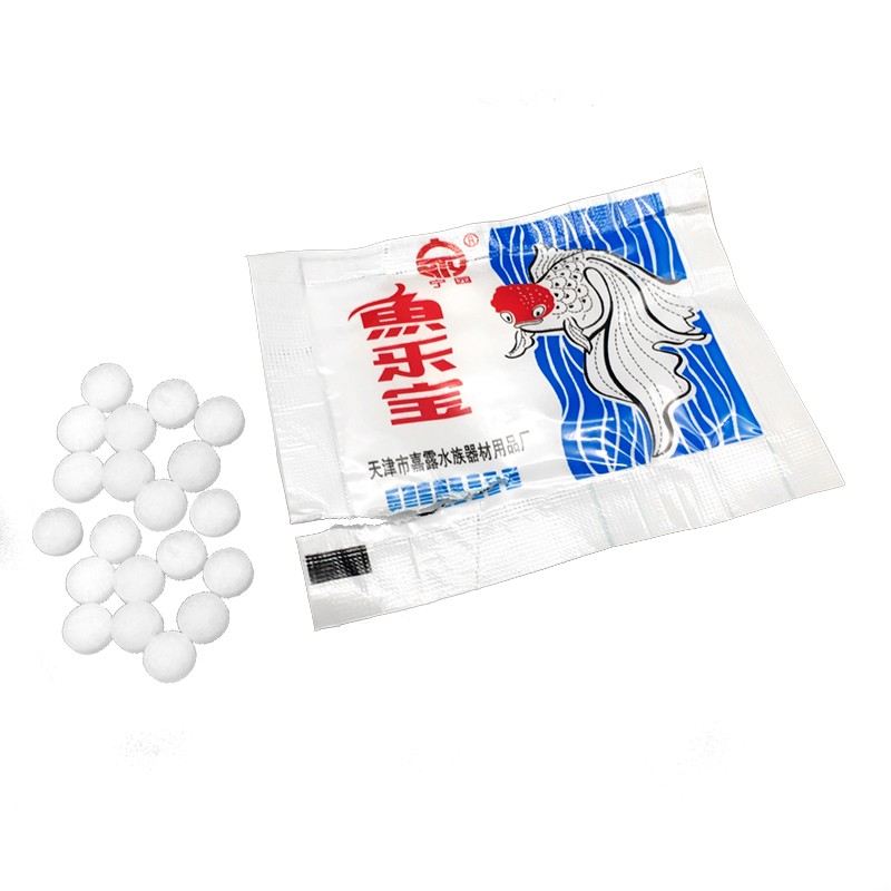 鱼乐宝新水自来水免困水去氯气水族养鱼除氯消毒净水剂大苏打