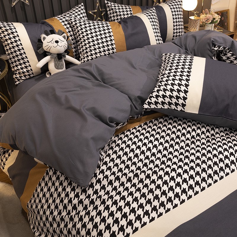 全棉枕套纯棉成人家用枕头套单双人男士枕皮枕芯套48x74cm一对装2