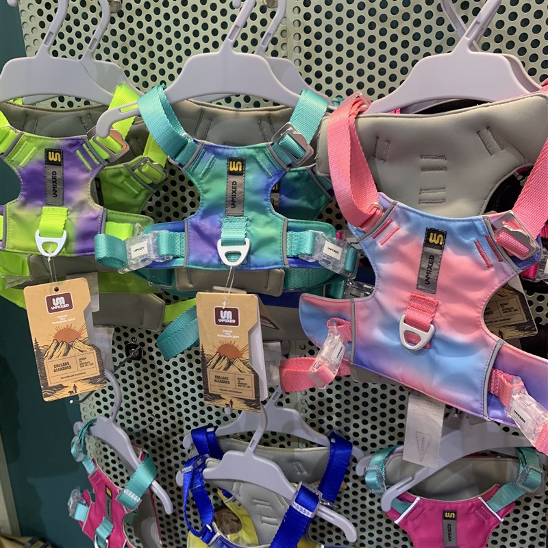 UNMIXED城市探险家渐变防水猫外出泰迪柯基遛狗绳胸背防挣脱轻薄