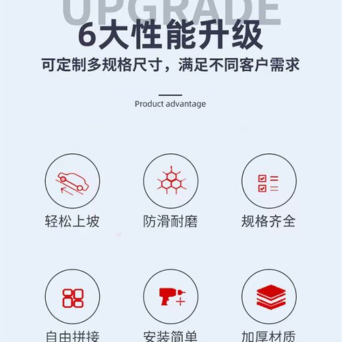 路沿坡门槛台阶垫斜坡垫马路牙子三角垫汽车上坡垫家用楼梯坡道板